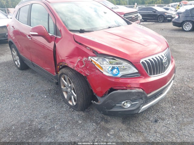 2014 Buick Encore Premium მანქანა იყიდება აუქციონზე, vin: KL4CJHSB4EB739501, აუქციონის ნომერი: 46085876