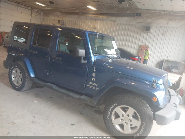 46085892 :رقم المزاد ، 1J4BA3H15AL118060 vin ، 2010 Jeep Wrangler Unlimited Sport مزاد بيع