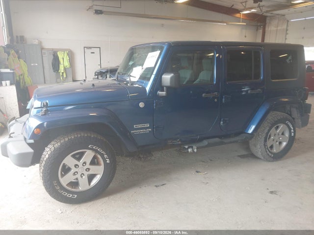 46085892 :رقم المزاد ، 1J4BA3H15AL118060 vin ، 2010 Jeep Wrangler Unlimited Sport مزاد بيع