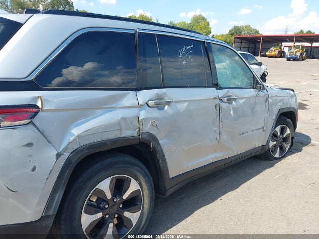 2025 Jeep Grand Cherokee 4xe მანქანა იყიდება აუქციონზე, vin: 1C4RJYB61S8700621, აუქციონის ნომერი: 46085904