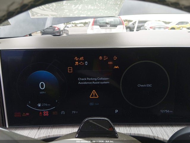 2025 Hyundai Santa Fe Calligraphy მანქანა იყიდება აუქციონზე, vin: 5NMP5DGL7SH087289, აუქციონის ნომერი: 46086036
