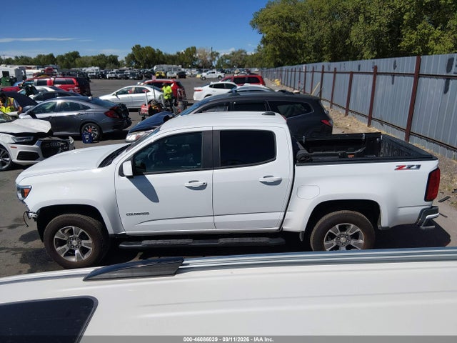 2019 Chevrolet Colorado Z71 მანქანა იყიდება აუქციონზე, vin: 1GCGTDEN9K1220316, აუქციონის ნომერი: 46086039