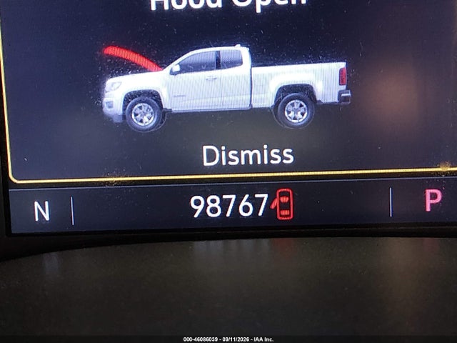 2019 Chevrolet Colorado Z71 მანქანა იყიდება აუქციონზე, vin: 1GCGTDEN9K1220316, აუქციონის ნომერი: 46086039