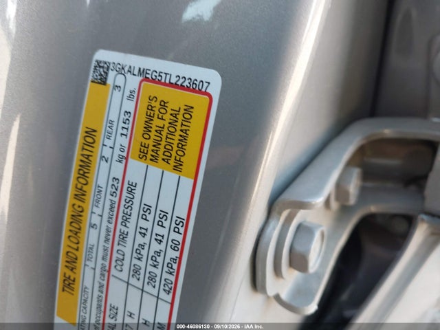 Продажа на аукционе авто 2026 Gmc Terrain Fwd Elevation, vin: 3GKALMEG5TL223607, номер лота: 46086130