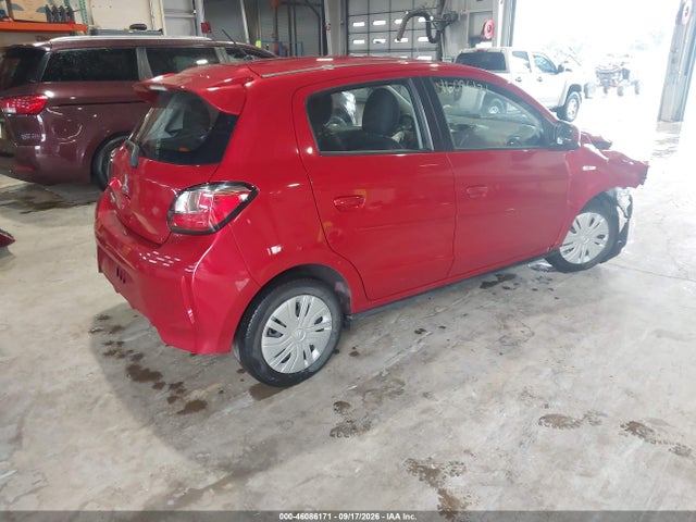 46086171 :رقم المزاد ، ML32AUHJ9RH037737 vin ، 2024 Mitsubishi Mirage Es مزاد بيع