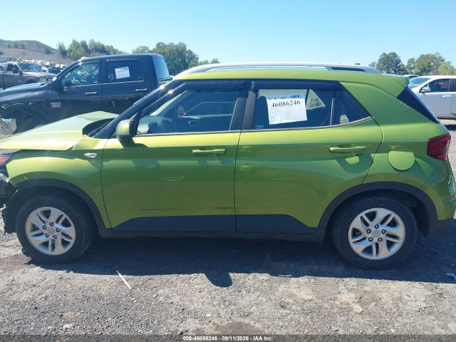 Aukcja sprzedaży 2020 Hyundai Venue Sel, vin: KMHRC8A33LU033508, numer aukcji: 46086246