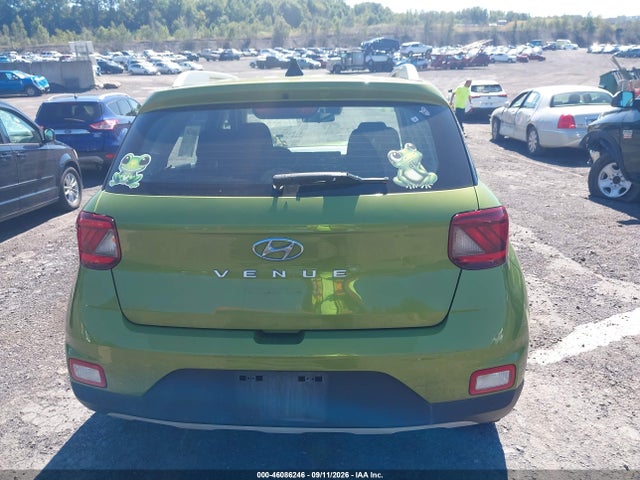 Aukcja sprzedaży 2020 Hyundai Venue Sel, vin: KMHRC8A33LU033508, numer aukcji: 46086246