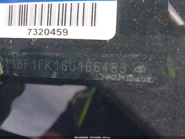 Aukcja sprzedaży 2016 Toyota Camry Se, vin: 4T1BF1FK1GU166483, numer aukcji: 46086256