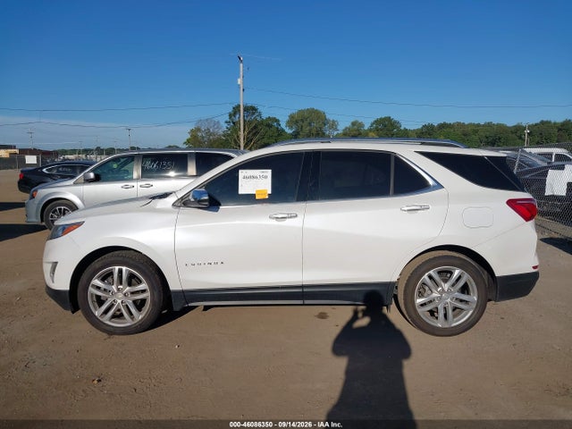 2018 Chevrolet Equinox Premier მანქანა იყიდება აუქციონზე, vin: 2GNAXNEX6J6162749, აუქციონის ნომერი: 46086350
