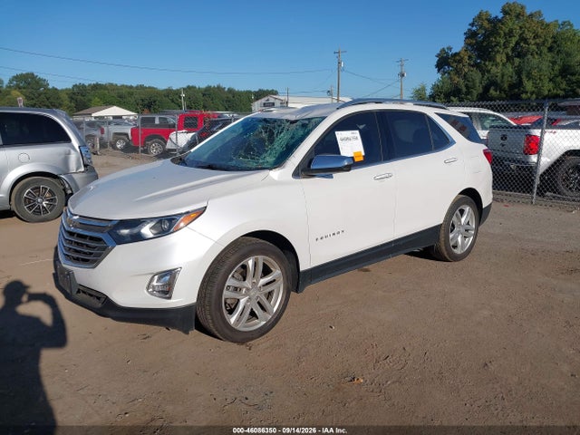 2018 Chevrolet Equinox Premier მანქანა იყიდება აუქციონზე, vin: 2GNAXNEX6J6162749, აუქციონის ნომერი: 46086350