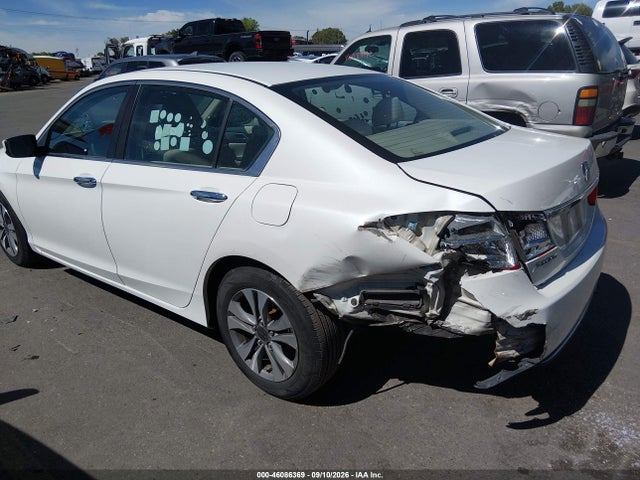 46086369 :رقم المزاد ، 1HGCR2F39DA274220 vin ، 2013 Honda Accord Lx مزاد بيع