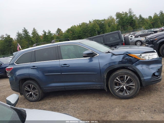 5TDJKRFHXGS502229 Toyota Highlander Xle V6