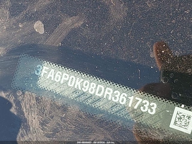 46086403 :رقم المزاد ، 3FA6P0K98DR361733 vin ، 2013 Ford Fusion Titanium مزاد بيع