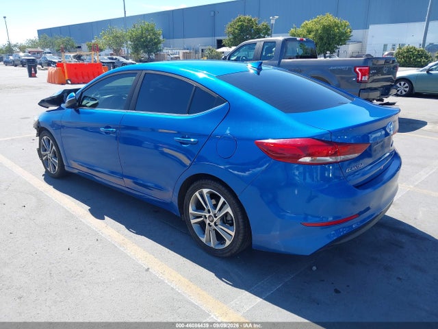 Продажа на аукционе авто 2018 Hyundai Elantra Limited, vin: KMHD84LFXJU584172, номер лота: 46086439