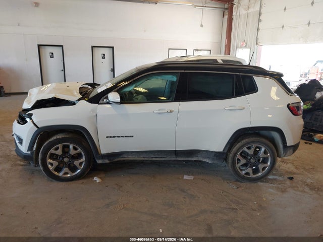 Продажа на аукционе авто 2018 Jeep Compass Limited 4x4, vin: 3C4NJDCB3JT372539, номер лота: 46086453