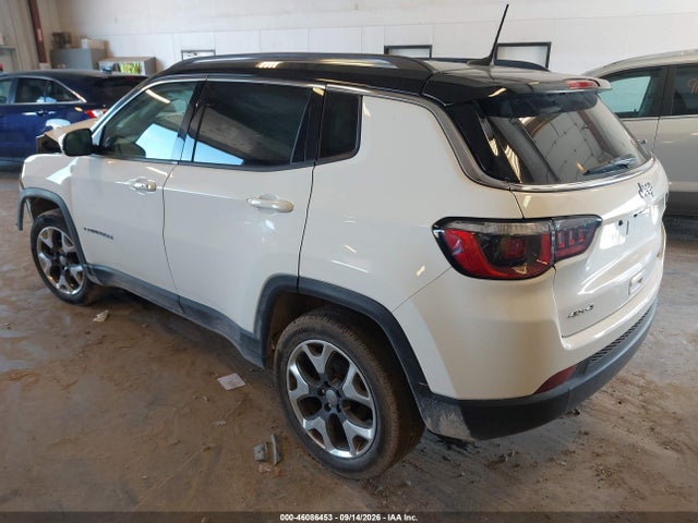 Продажа на аукционе авто 2018 Jeep Compass Limited 4x4, vin: 3C4NJDCB3JT372539, номер лота: 46086453