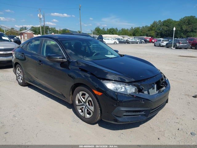 2018 Honda Civic Lx მანქანა იყიდება აუქციონზე, vin: 19XFC2F50JE022895, აუქციონის ნომერი: 46086459