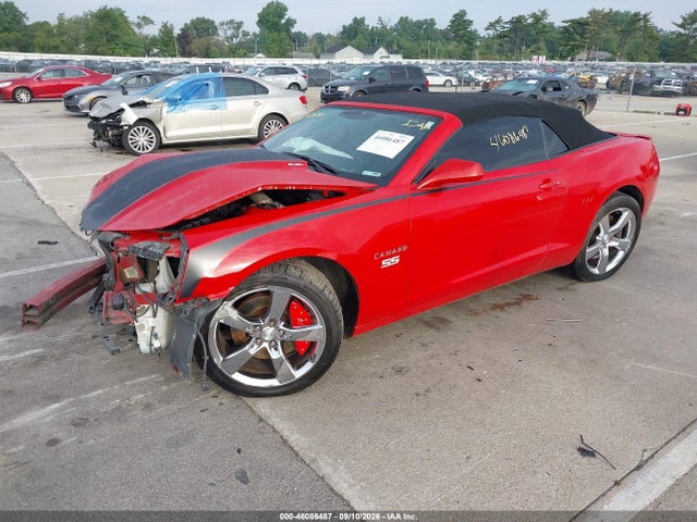 Продажа на аукционе авто 2012 Chevrolet Camaro 2ss, vin: 2G1FK3DJ6C9137715, номер лота: 46086487