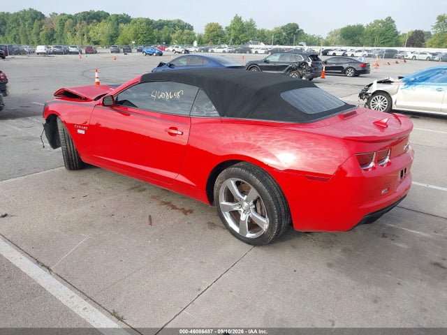 Продажа на аукционе авто 2012 Chevrolet Camaro 2ss, vin: 2G1FK3DJ6C9137715, номер лота: 46086487
