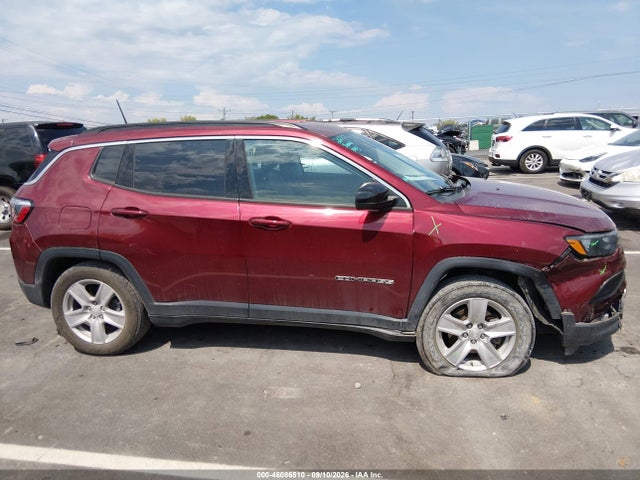 46086510 :رقم المزاد ، 3C4NJCBB1NT224942 vin ، 2022 Jeep Compass Latitude Fwd مزاد بيع