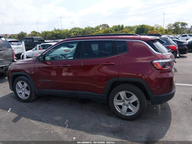 46086510 :رقم المزاد ، 3C4NJCBB1NT224942 vin ، 2022 Jeep Compass Latitude Fwd مزاد بيع