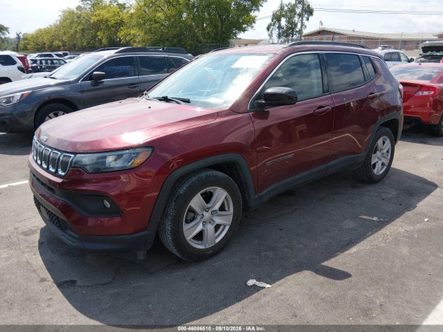 46086510 :رقم المزاد ، 3C4NJCBB1NT224942 vin ، 2022 Jeep Compass Latitude Fwd مزاد بيع