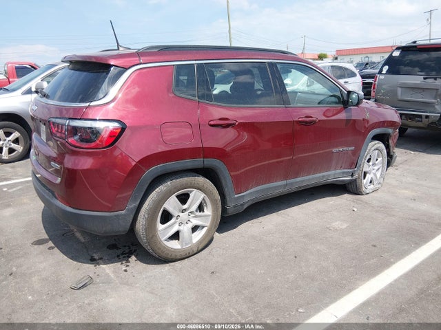 46086510 :رقم المزاد ، 3C4NJCBB1NT224942 vin ، 2022 Jeep Compass Latitude Fwd مزاد بيع