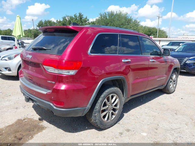 Продаж на аукціоні авто 2014 Jeep Grand Cherokee Limited, vin: 1C4RJFBG3EC432556, номер лоту: 46086676