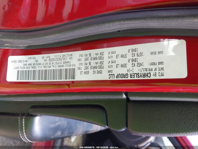 Продаж на аукціоні авто 2014 Jeep Grand Cherokee Limited, vin: 1C4RJFBG3EC432556, номер лоту: 46086676