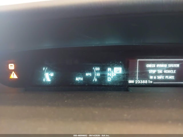 Aukcja sprzedaży 2013 Toyota Prius Two, vin: JTDKN3DU4D5568267, numer aukcji: 46086682