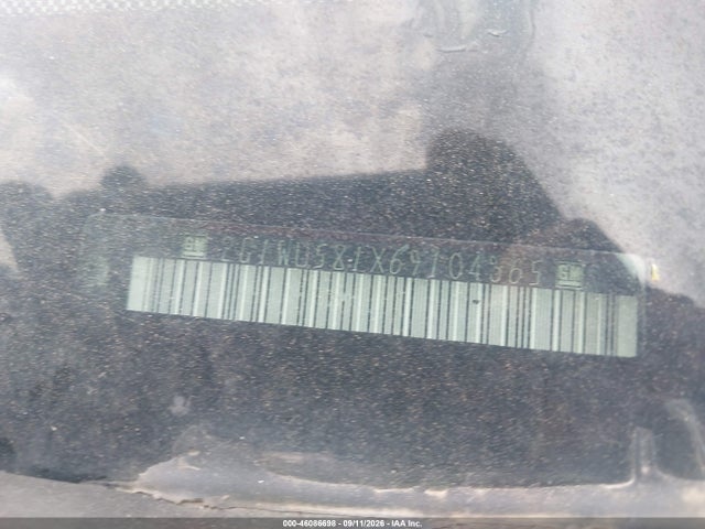 46086698 :رقم المزاد ، 2G1WU581X69104365 vin ، 2006 Chevrolet Impala Ltz مزاد بيع