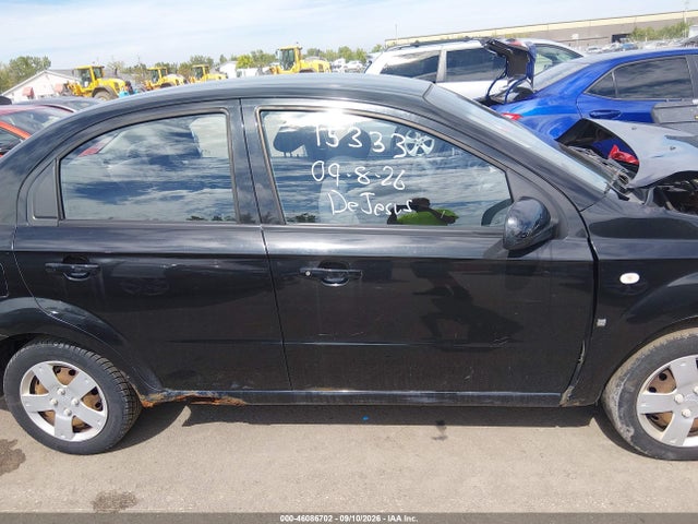2008 Chevrolet Aveo Ls მანქანა იყიდება აუქციონზე, vin: KL1TD56638B233064, აუქციონის ნომერი: 46086702