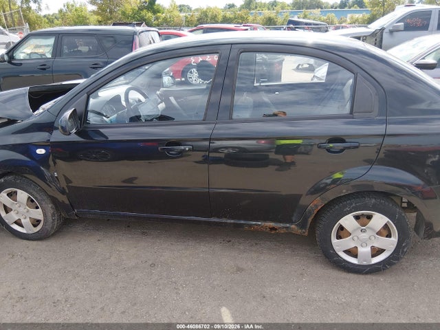 2008 Chevrolet Aveo Ls მანქანა იყიდება აუქციონზე, vin: KL1TD56638B233064, აუქციონის ნომერი: 46086702