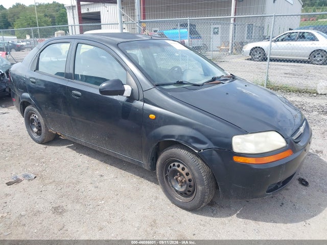 46086801 :رقم المزاد ، KL1TD526X4B140204 vin ، 2004 Chevrolet Aveo مزاد بيع