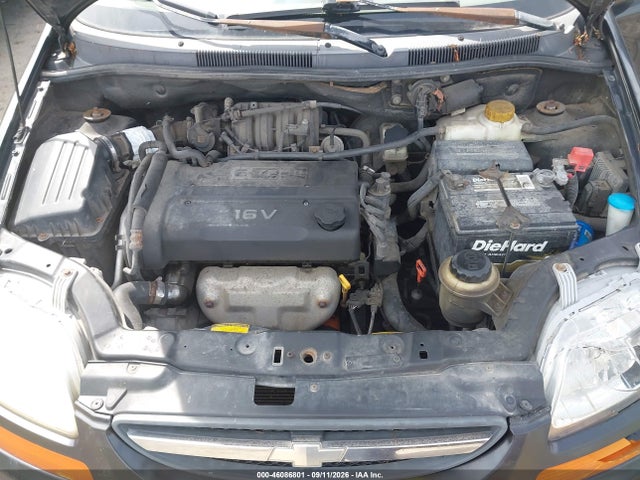 46086801 :رقم المزاد ، KL1TD526X4B140204 vin ، 2004 Chevrolet Aveo مزاد بيع
