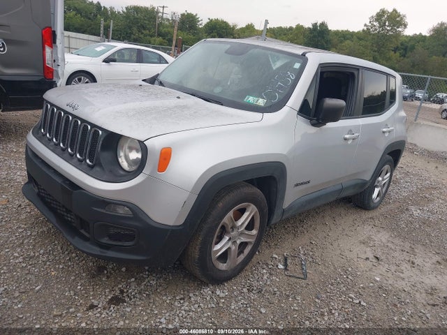 Aukcja sprzedaży 2017 Jeep Renegade Sport Fwd, vin: ZACCJAAB0HPF01458, numer aukcji: 46086810