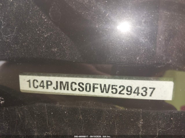 Продаж на аукціоні авто 2015 Jeep Cherokee Latitude, vin: 1C4PJMCS0FW529437, номер лоту: 46086817