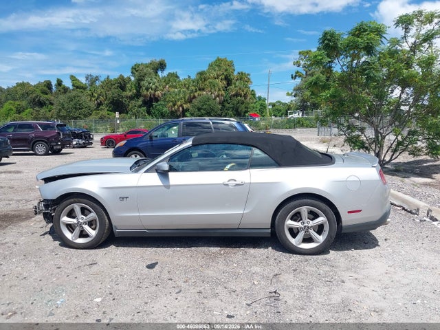 Продажа на аукционе авто 2010 Ford Mustang Gt Premium, vin: 1ZVBP8FH4A5105478, номер лота: 46086853