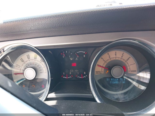 Продажа на аукционе авто 2010 Ford Mustang Gt Premium, vin: 1ZVBP8FH4A5105478, номер лота: 46086853