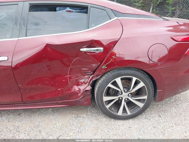 Продажа на аукционе авто 2018 Nissan Maxima 3.5 Sv, vin: 1N4AA6AP1JC409999, номер лота: 46086857