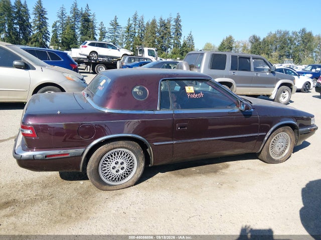 Aukcja sprzedaży 1989 Chrysler Tc By Maserati, vin: ZC2FP1100KB203806, numer aukcji: 46086896