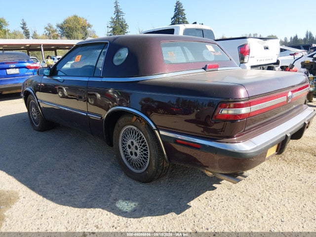 Aukcja sprzedaży 1989 Chrysler Tc By Maserati, vin: ZC2FP1100KB203806, numer aukcji: 46086896