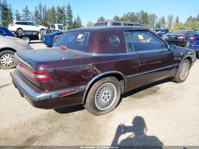 Aukcja sprzedaży 1989 Chrysler Tc By Maserati, vin: ZC2FP1100KB203806, numer aukcji: 46086896