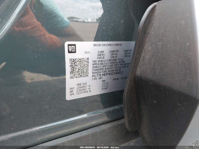 Chevrolet Trax Fwd Lt 2025 KL77LHEP4SC044012 Image 9