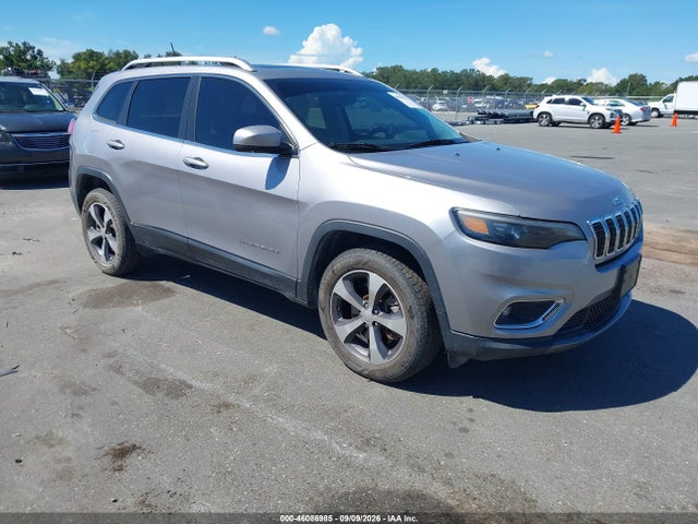 46086985 :رقم المزاد ، 1C4PJMDN1KD299468 vin ، 2019 Jeep Cherokee Limited 4x4 مزاد بيع
