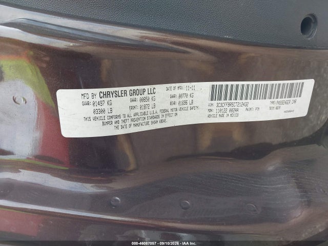 Aukcja sprzedaży 2012 Fiat 500 Sport, vin: 3C3CFFBR5CT212432, numer aukcji: 46087057