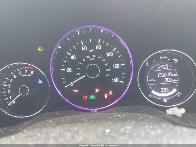 Aukcja sprzedaży 2017 Honda Hr-v Lx, vin: 3CZRU5G39HM712972, numer aukcji: 46087118