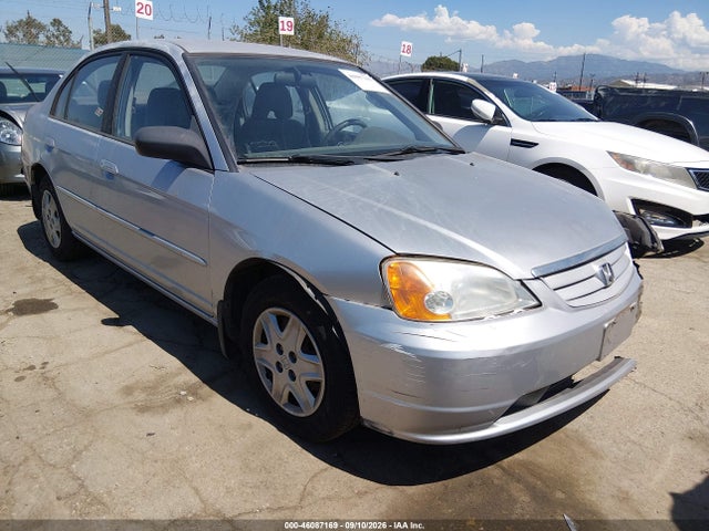 46087169 :رقم المزاد ، 2HGES15543H536218 vin ، 2003 Honda Civic Lx مزاد بيع