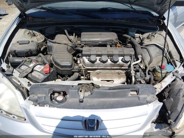 46087169 :رقم المزاد ، 2HGES15543H536218 vin ، 2003 Honda Civic Lx مزاد بيع
