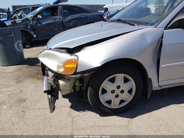 46087169 :رقم المزاد ، 2HGES15543H536218 vin ، 2003 Honda Civic Lx مزاد بيع